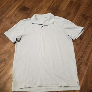 American Eagle Polo Style Lt Blue Men's Pullover Shirt Sz M